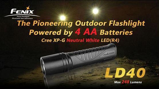 Fenix LD40 LED Torch Fenix LD40 LED Torch